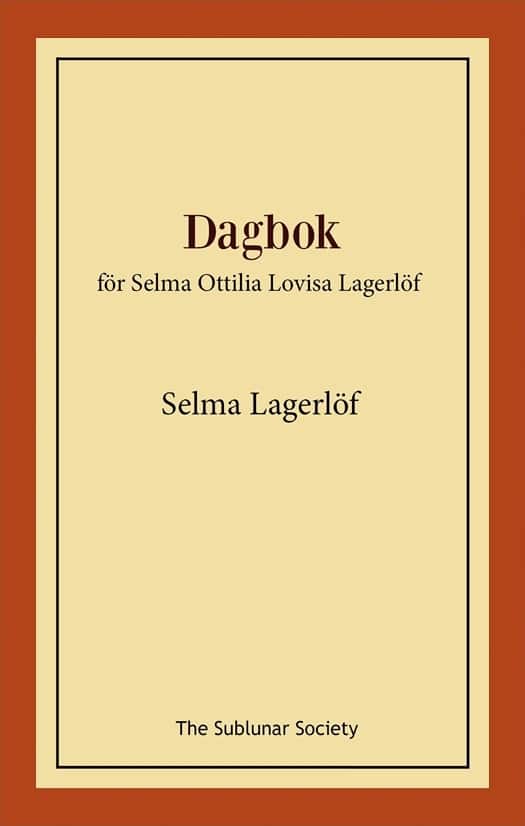 Dagbok : för Selma Ottilia Lovisa Lagerlöf av Selma Lagerlöf