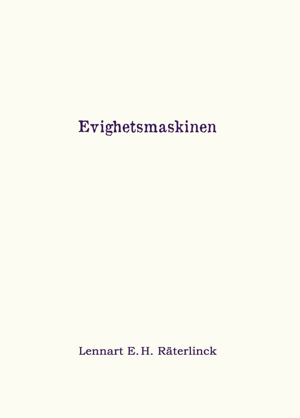 Evighetsmaskinen