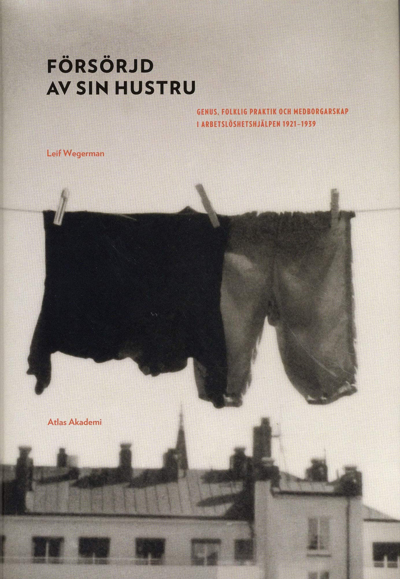 Försörjd av sin hustru : genus, folklig praktik och medborgarskap i arbetslöshetshjälpen 1921-1939 av Leif Wegerman