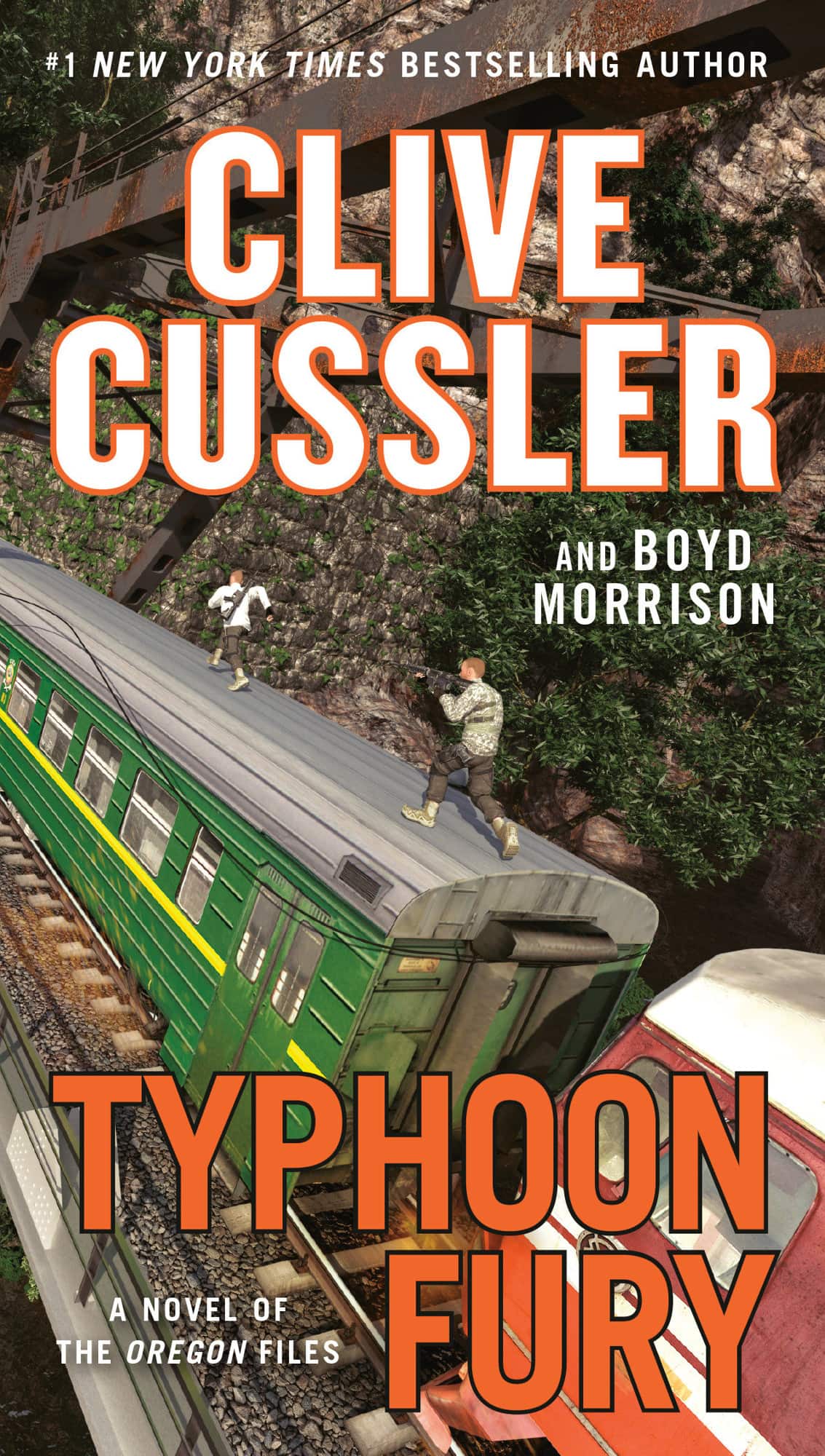 Typhoon Fury av Clive Cussler