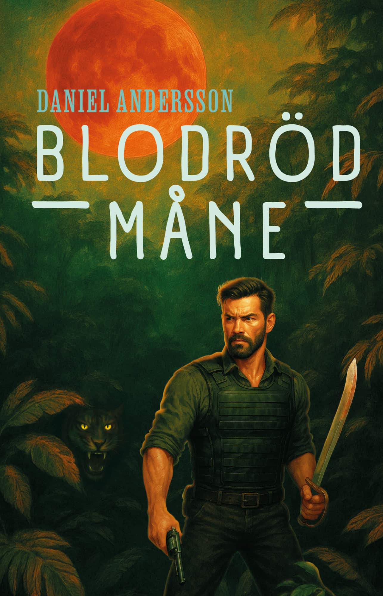Blodröd måne av Daniel Andersson