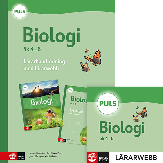 PULS Biologi 4-6 Lärarhandledning med lärarwebb, fjärde upplagan