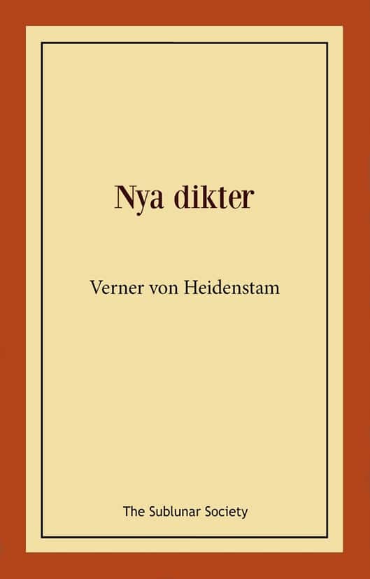 Nya dikter av Verner von Heidenstam