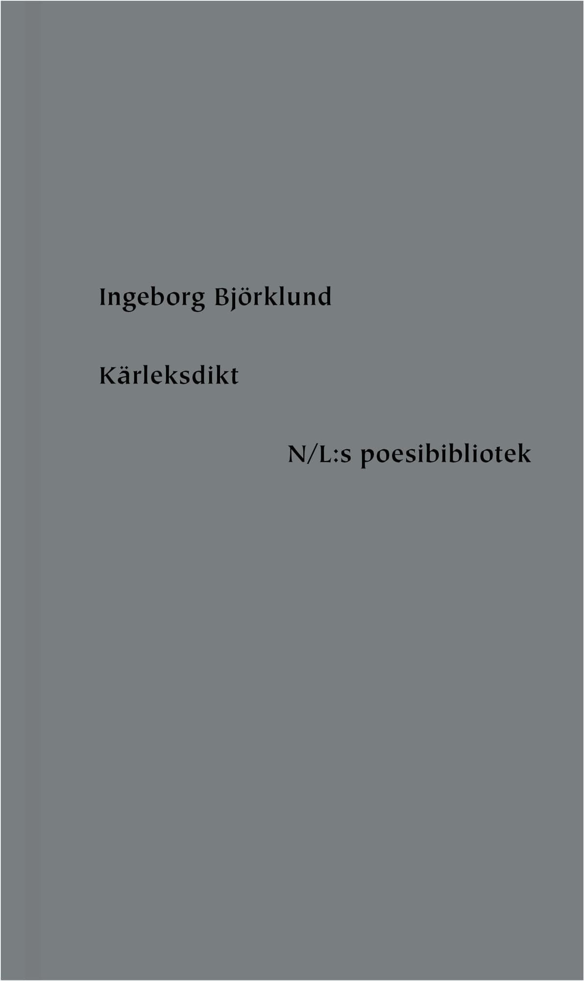 Kärleksdikt