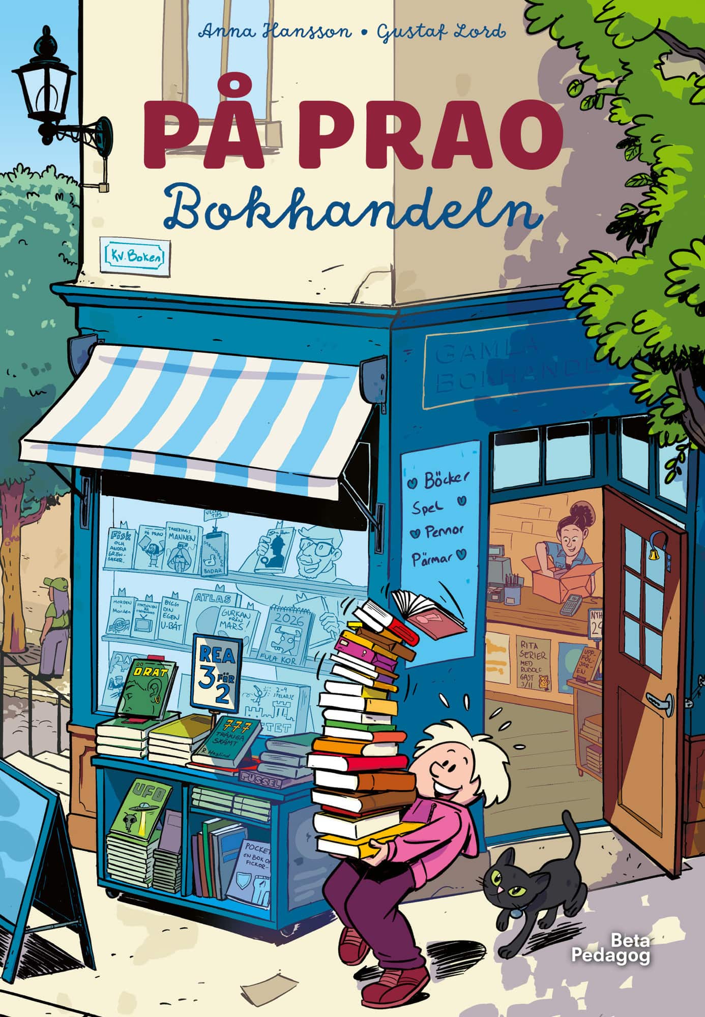 På prao. Bokhandeln av Anna Hansson
