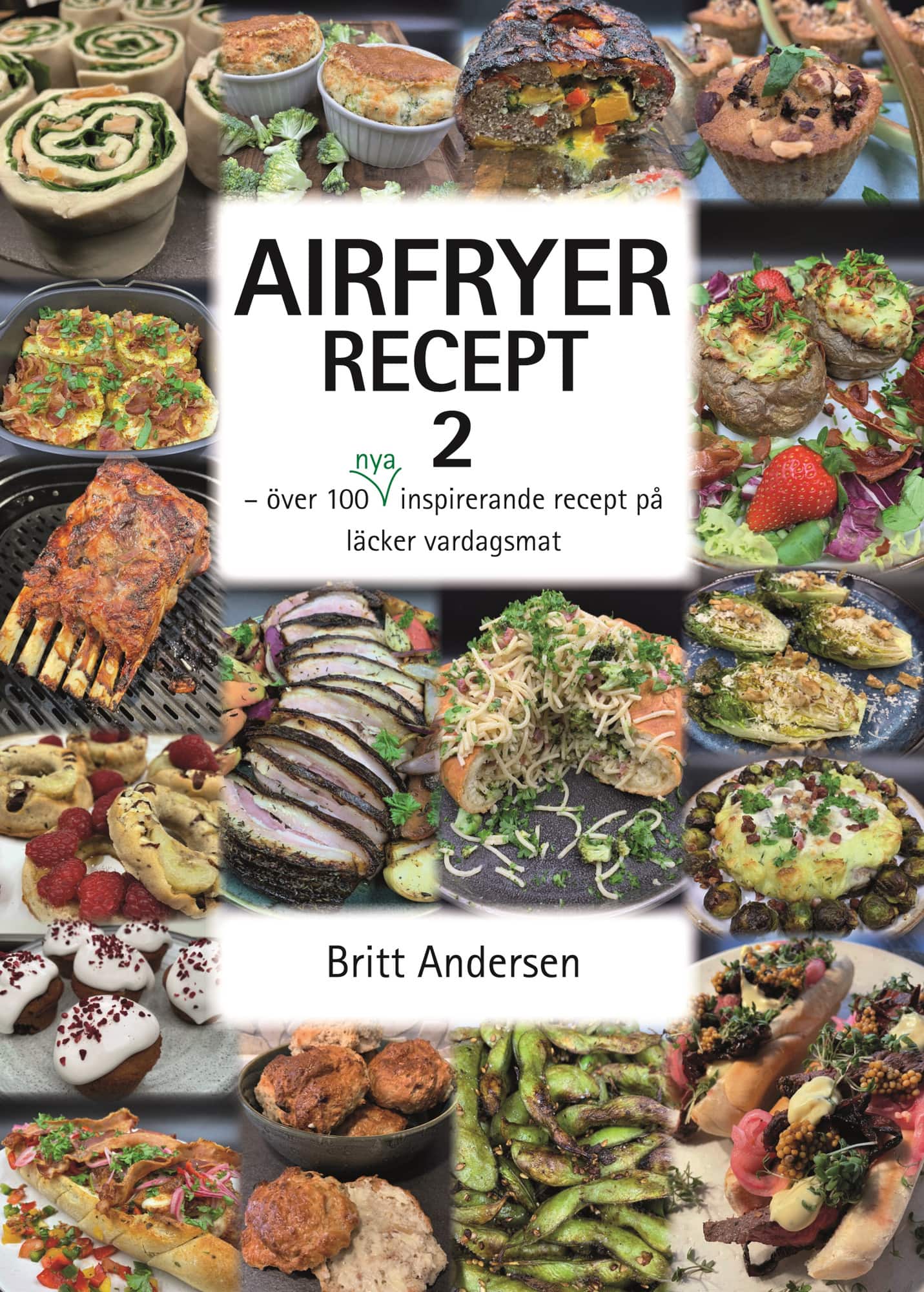 Airfryer recept 2 : över 100 nya inspirerande recept på läcker vardagsmat av Britt Andersen
