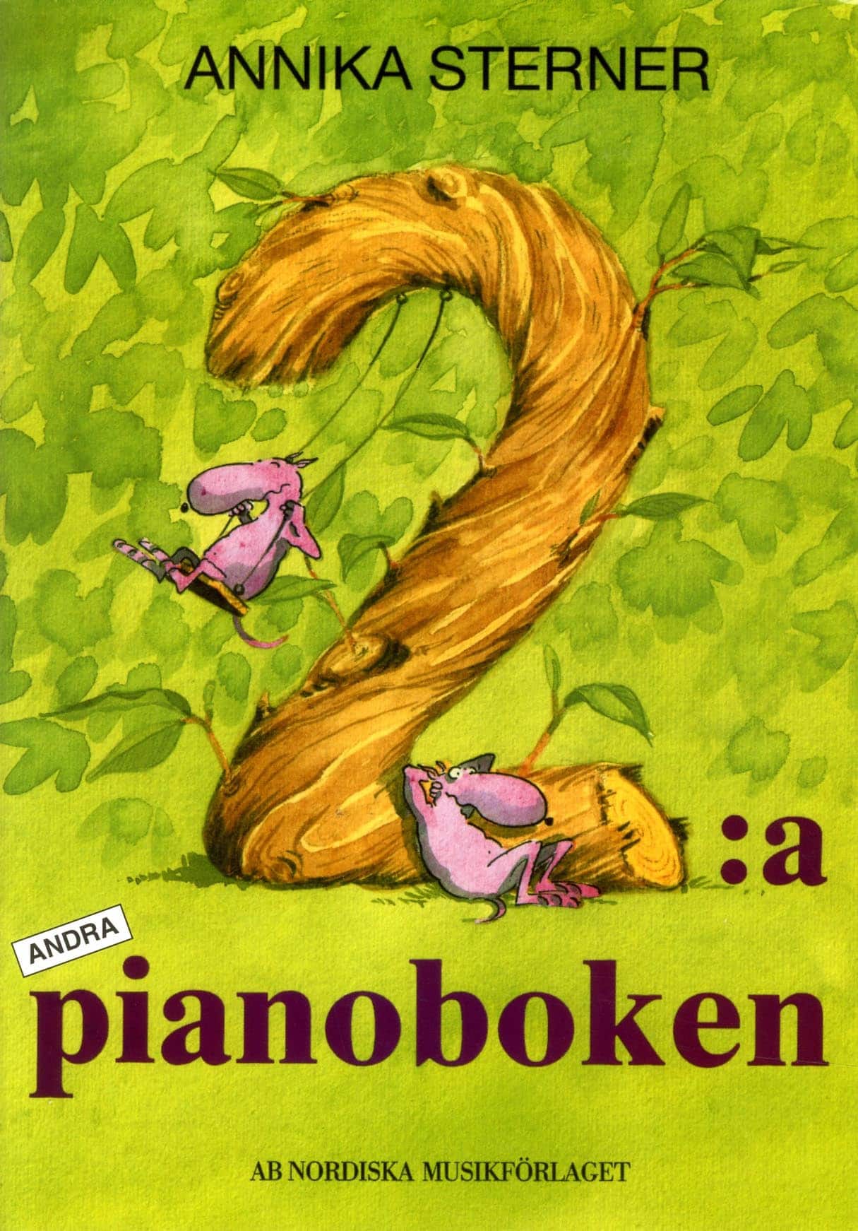 Andra Pianoboken av Annika Sterner