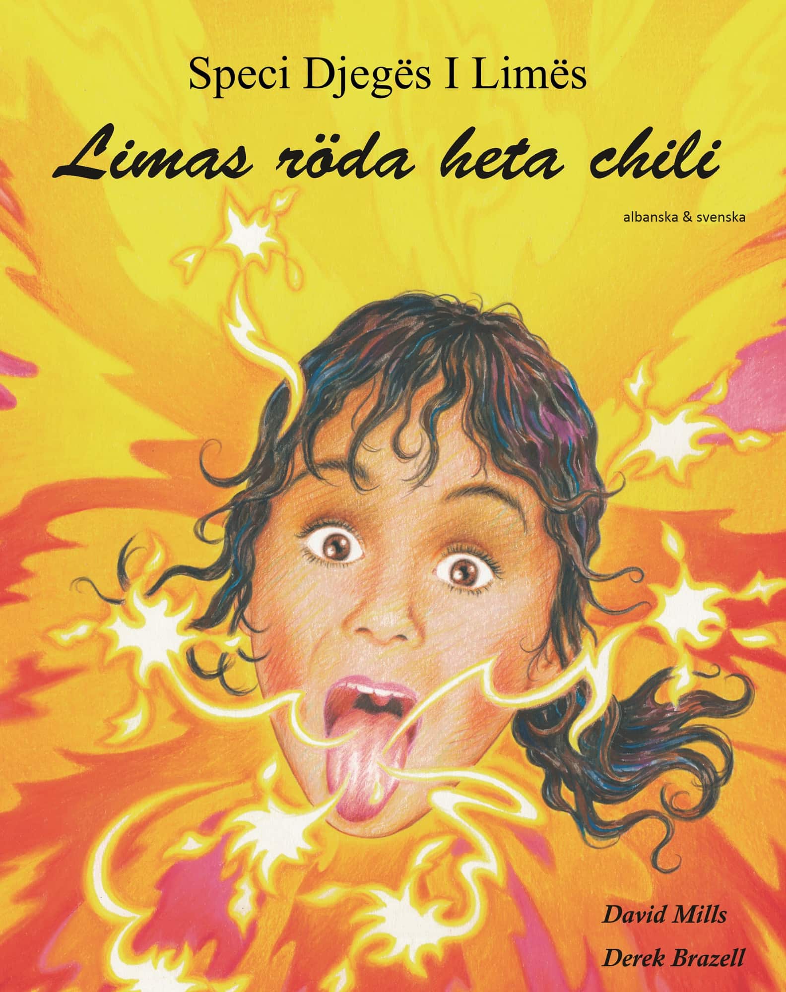 Limas röda heta chili (albanska och svenska) av David Mills