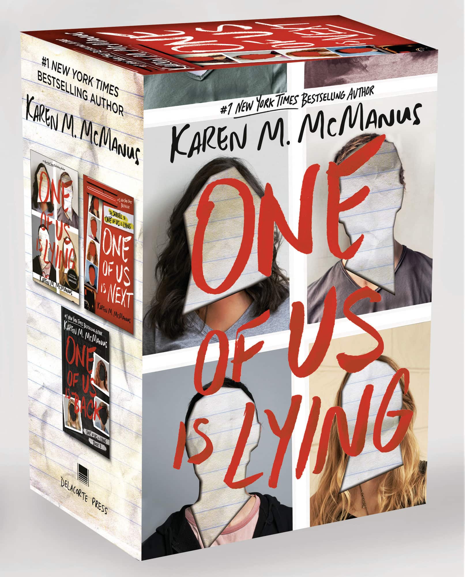 One of Us Is Lying Series Boxed Set: One of Us Is Lying; One of Us Is Next; One of Us Is Back av Karen M. McManus