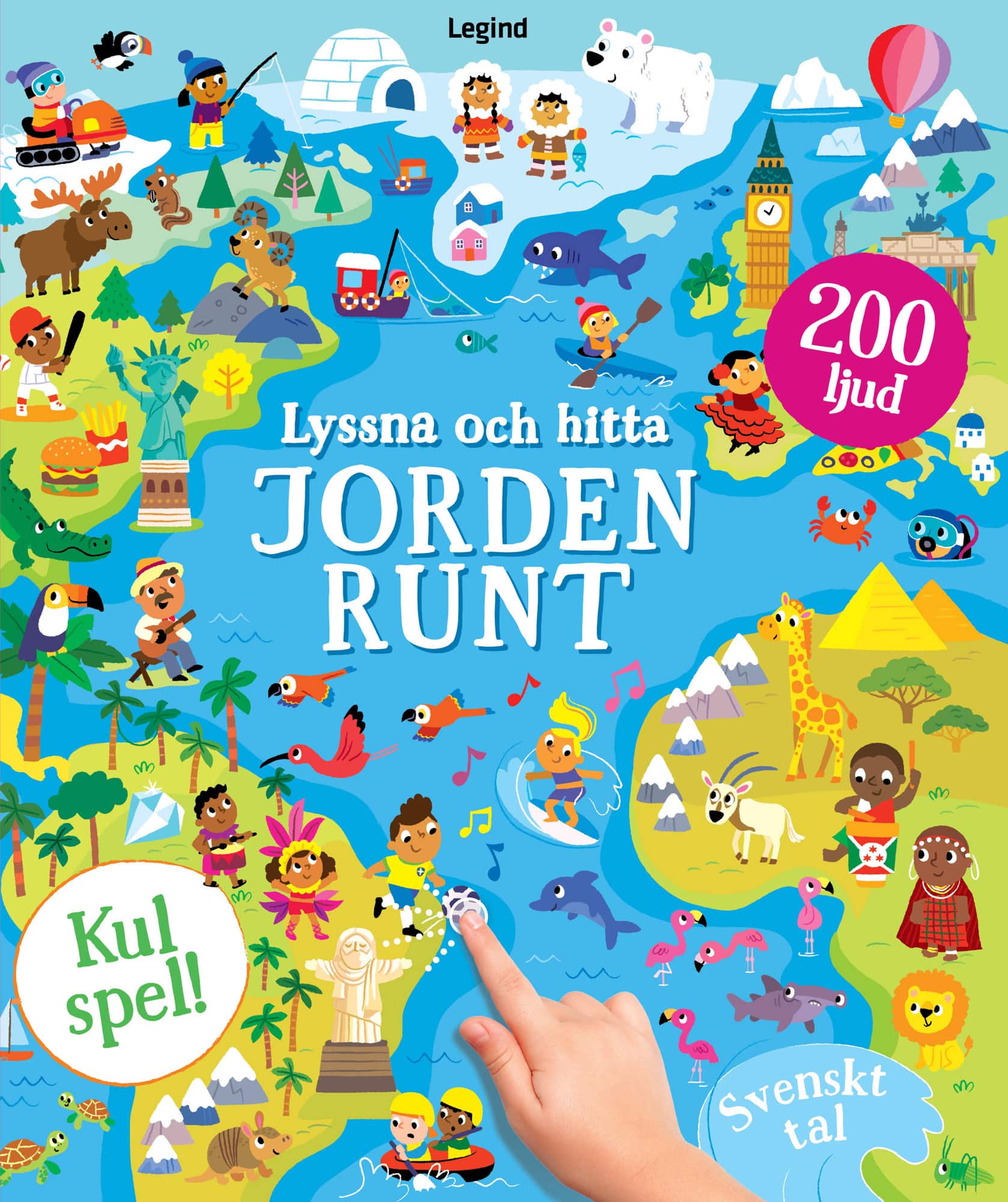 Lyssna och hitta : 200 ljud, Jorden runt av Svojtka