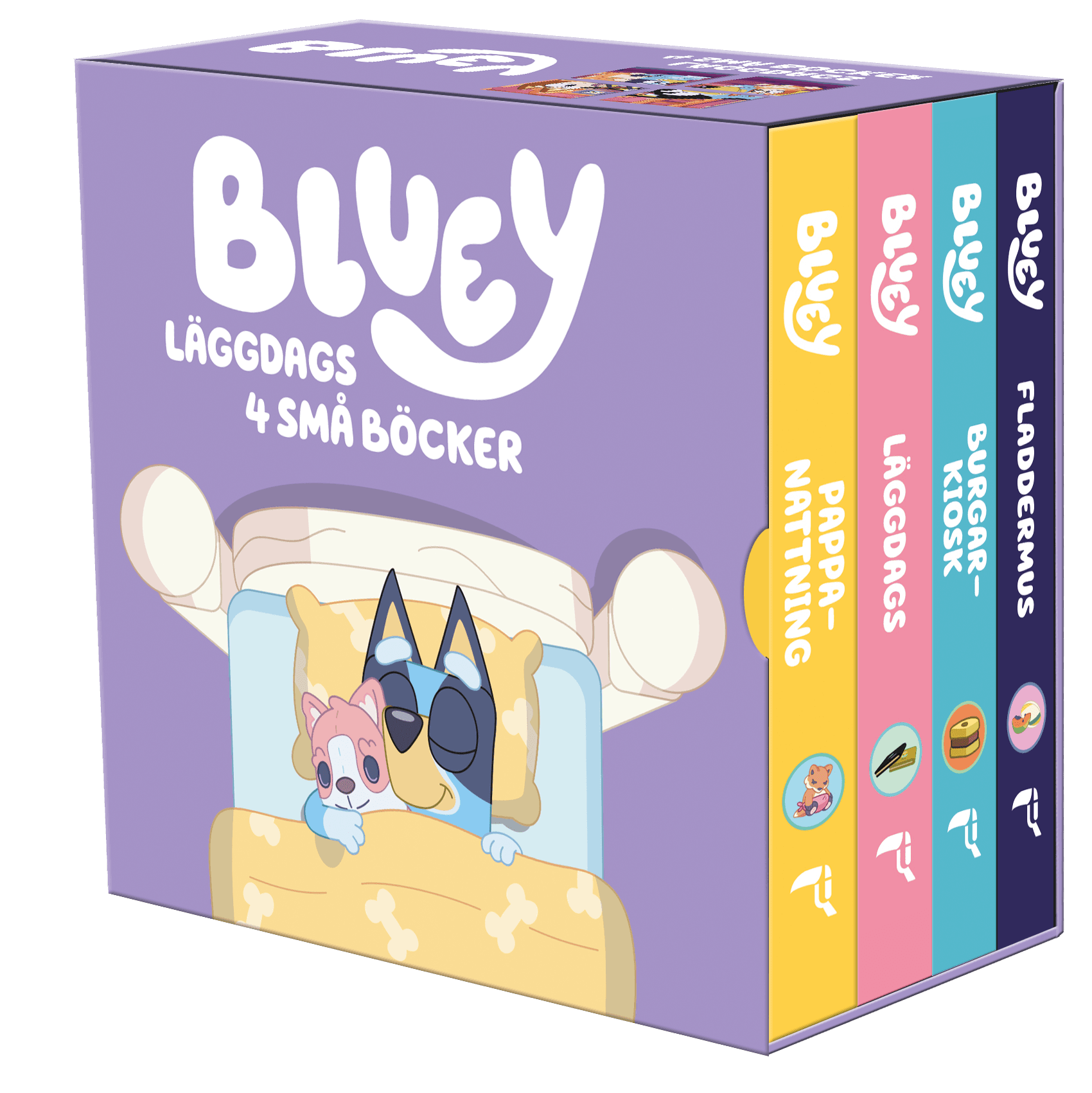 Läggdags 4 små böcker