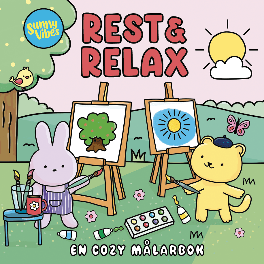 Rest & Relax. En cozy målarbok