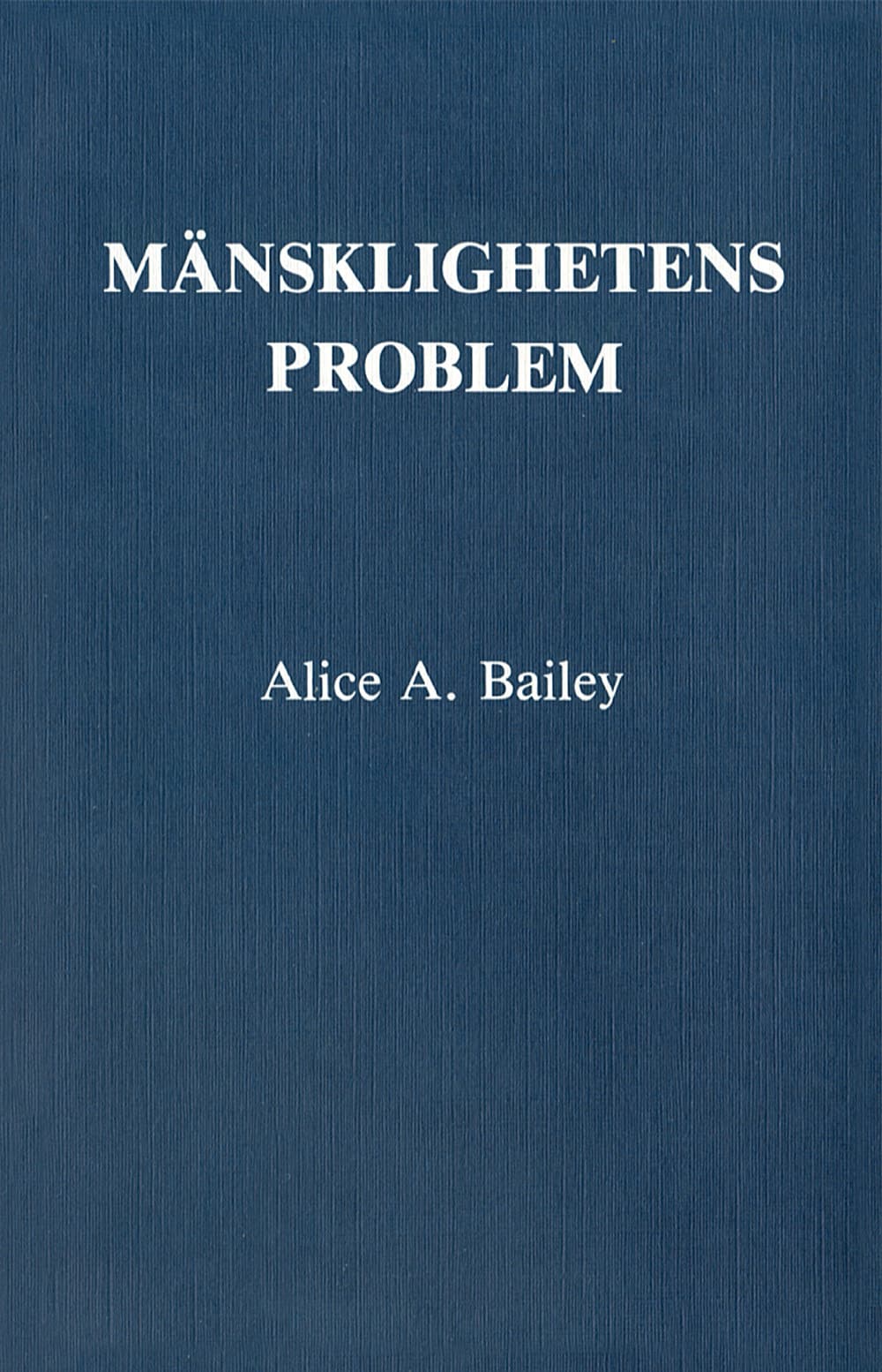 Mänsklighetens problem