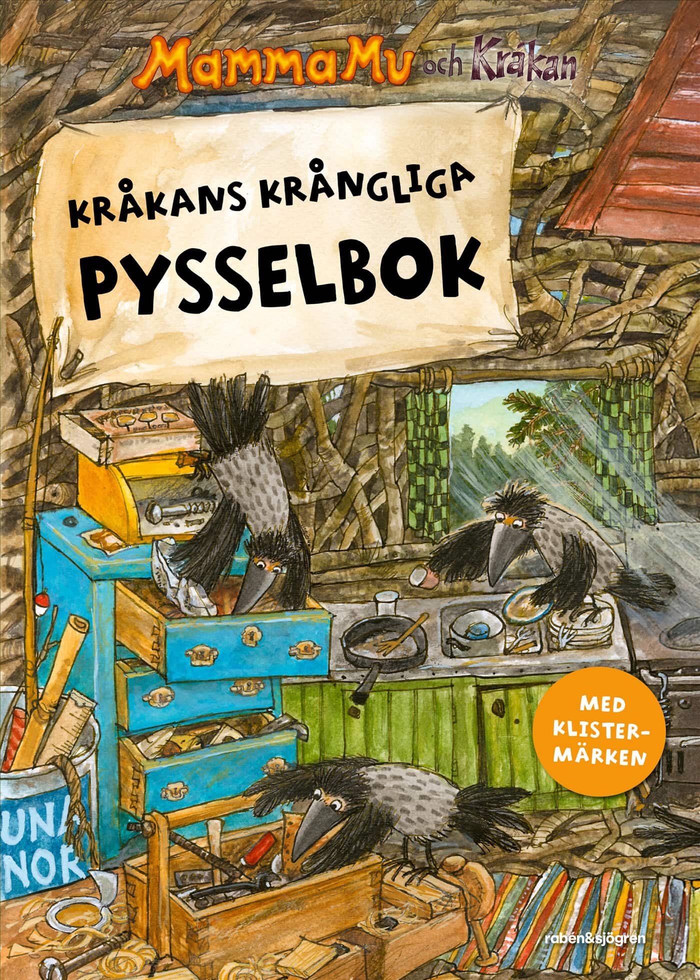 Kråkans krångliga pysselbok av Jujja Wieslander