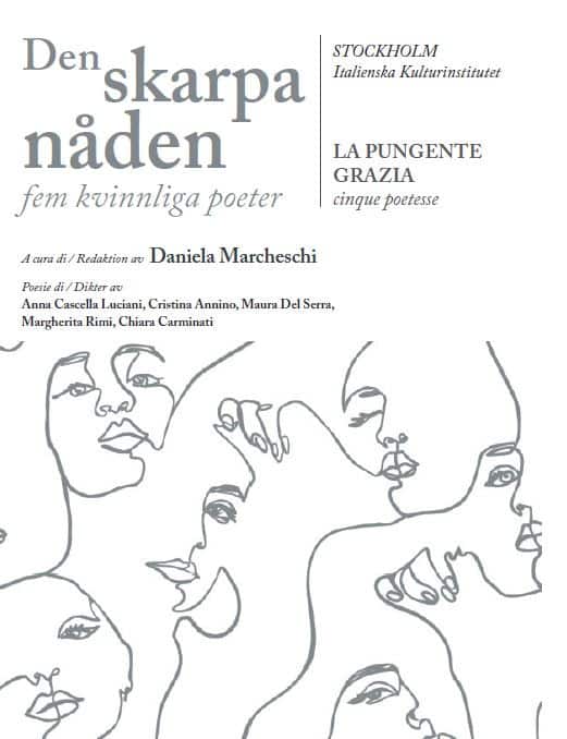 Den skarpa nåden : fem kvinnliga poeter av Anna Cascella Luciani