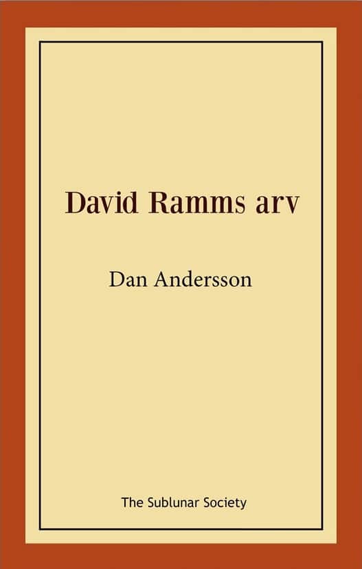 David Ramms arv av Dan Andersson