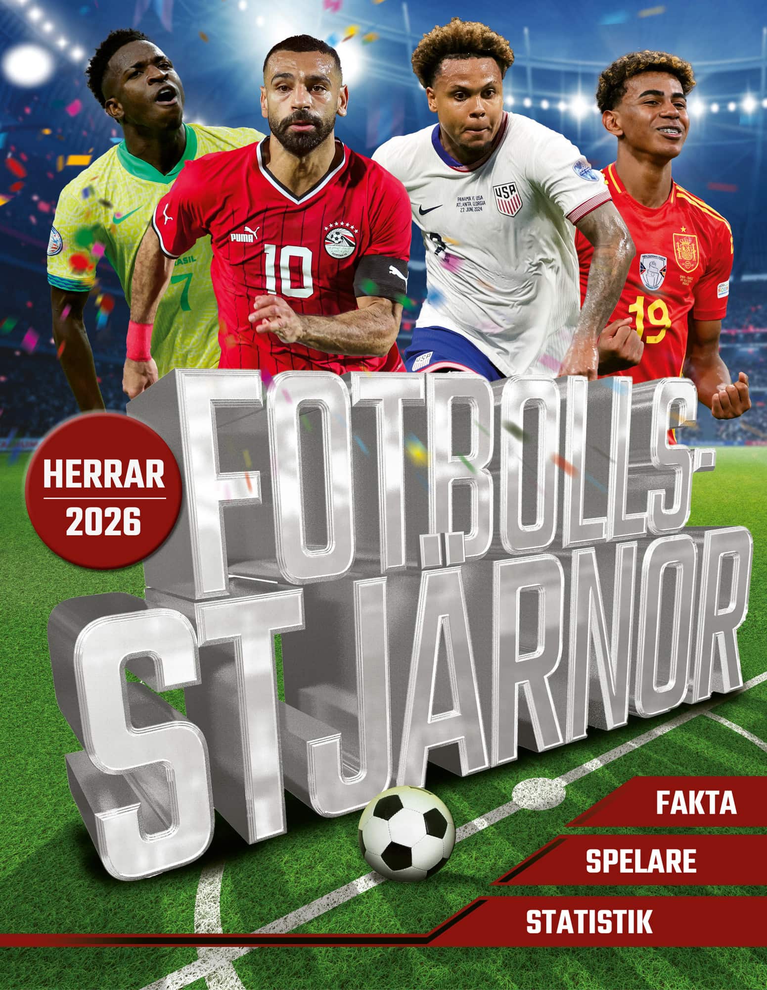 Fotbollsstjärnor : herrar 2026 av David Ballheimer