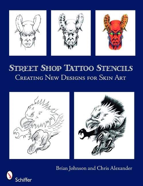 Street shop tattoo stencils - creating new designs for skin art av Brian Johnson
