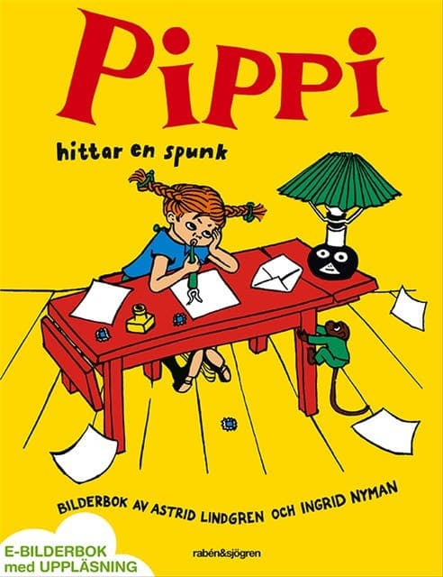 Pippi hittar en spunk av Astrid Lindgren