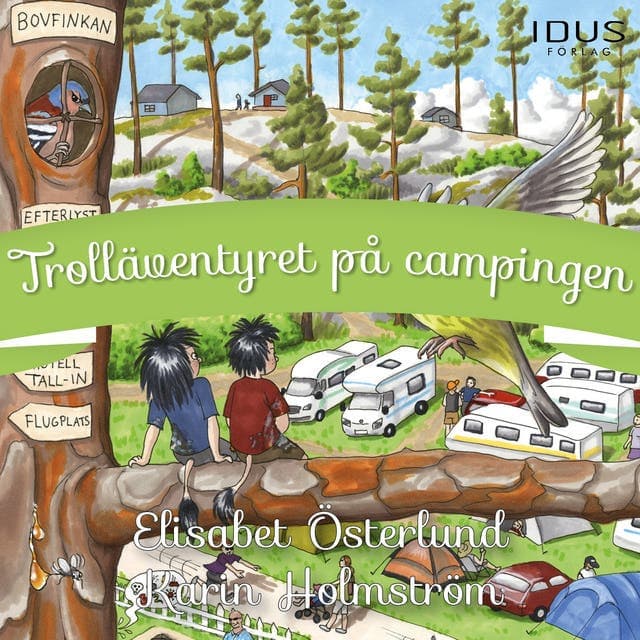Trolläventyret på campingen av Elisabet Österlund